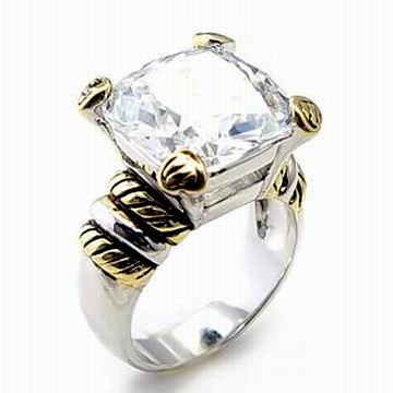 HIGH QUALITY 10CT CZ SOLITAIRE RING-sz 9